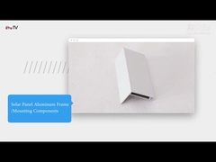 Anodowane 6063 Profile przemysłowe z aluminium wytłuszczonego