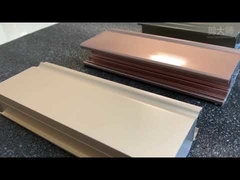 6061 Profil wytłaczania aluminium proszek pomalowany / anodowany do windy