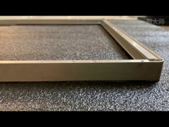 Silvery Anodized Aluminum Solar Panel Frame 6063 / 6061 With Finished Machining