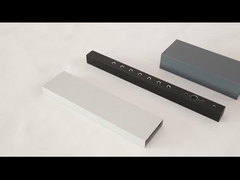 Farbowanie proszkowe / anodowanie 6061 Aluminiowy profil ekstruzji z wierceniem / cięciem