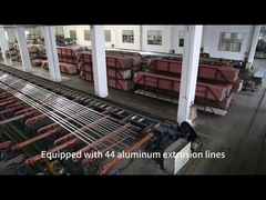 Farbowanie proszkowe / anodowanie 6061 Aluminiowy profil ekstruzji z wierceniem / cięciem