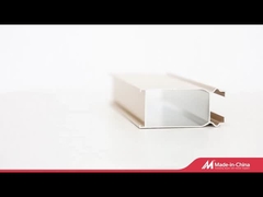 Wykonane na zamówienie sekcje wytłaczane z aluminium, Profile aluminiowe powleczone proszkiem