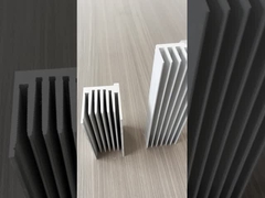 Anodyzowany chłodnik wody T4 T5 Duże wytłaczanie zlewu cieplnego