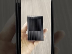 Wykonane na zamówienie sekcje wytłaczane z aluminium, Profile aluminiowe powleczone proszkiem