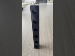 Czarno-przezroczyste anodowe profile wytłaczające z aluminium powlekane elektroforetycznie