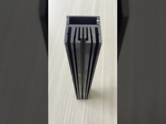 Srebrzysty, malowany proszkowo, przemysłowy wirnik wentylatora / Profil aluminiowy do wytłaczania dla łopatek chłodzących