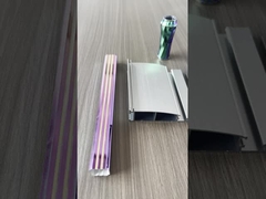 Profile aluminiowe wytłaczane z łopatkami wentylatora malowane proszkowo do chłodnic