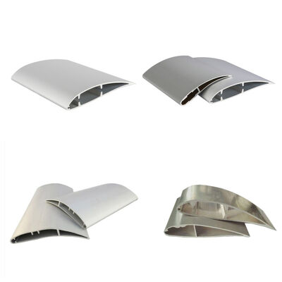 180mm Width Anodized Aluminum Fan Blade Extrusion Profile for Warehouse Cooling
