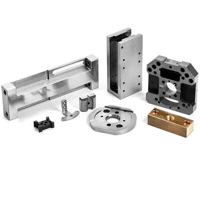 Anodized Aluminum Die Casting Hardware Parts with Customized Dimensions and CNC Machining