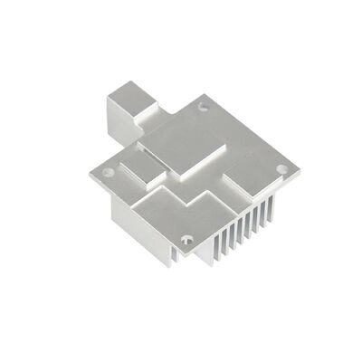 Silvery Anodized Anti Scratch Aluminum Industrial Embedded Computing Enclosure with CNC Machining