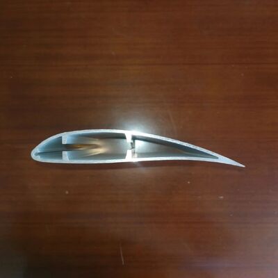 6061/ 6063 Anodized Aluminum Industrial Fan Blade Profile with Custom Silkscreen Printing