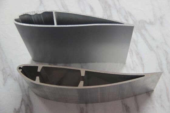 Electrophoresis Anti Scratch Aluminum Hvls Fan Blade Profile Industrial Fan Blade Profile