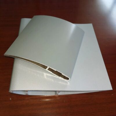 China Supplier Black Anodized Aluminium Fan Blade Profile with Custom Silkscreen Printing