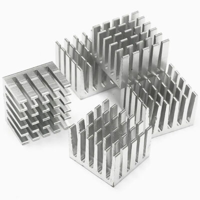 Custom Extruded Aluminum Heat Sink High Density Fin Aluminum Skived Heatsink for Electronic IC Power Module Cooling
