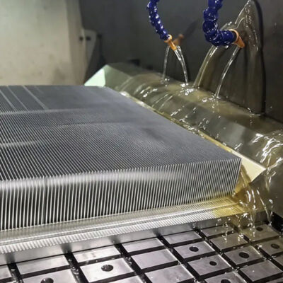 Round Aluminum Skived Fin Heat Sink with No Bonding Gap for High Heat Dissipation