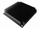 6005 Black Anodized Extruded Heat Sink Profiles For Audio Equipment