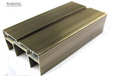 2,0 mm grubości szampana anodowane aluminiowe wytłoczenia drzwi dla drzwiczek do drzwi / drzwiczek