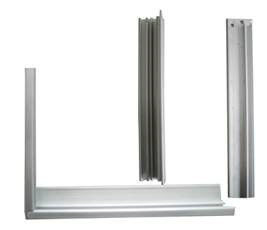 35 × 35 mm Aluminiowa Ramka Słoneczna, Rama Srebrna Aluminium 6005