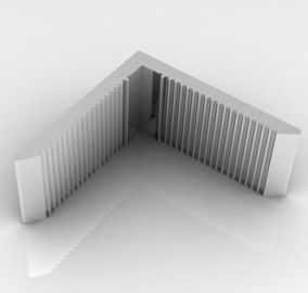 Gięcie / cięcie aluminiowego narożnika wyciskania 6061 - T6 dla przemysłu