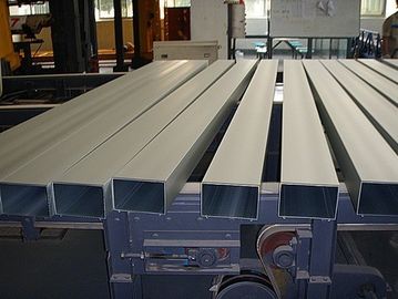 Brązowy Wiercenie Budowa Profil aluminiowy Wytłaczanie Prostokątny Proszkowy Powlekany