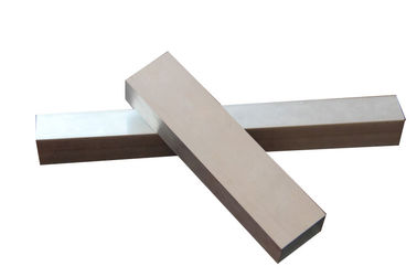 Kolorowe prostokątne Anodowane Aluminium Rury, metalowe profile wytłaczania