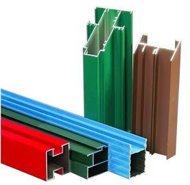 Nieizolowane profile zewnętrzne T4 z aluminium przesuwne profile wytłaczania z frezowaniem, wierceniem