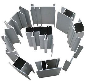 Chemiczne / mechaniczne Polerowane profile T6 / T66 aluminiowe Serie 6000 dla salonu