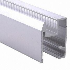 PVDF malowane czarne aluminium okna profili wysuwanych, łazienka aluminium przesuwne okna