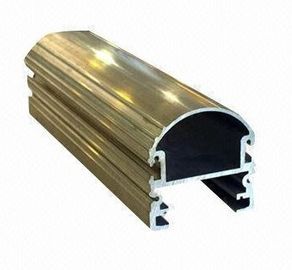 Profil aluminiowy strukturalny Profil z blachy stalowej 6061, profile aluminiowe wytłaczane z ziarna drzewnego