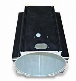 6005 T6 brązowy / czarny przemysłowy profil aluminiowy, osłonięta powłoką solarną PV