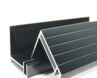 Czarny / srebrny anodyzowany aluminiowy panel słoneczny Standard europejski