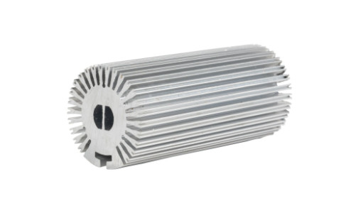 Srebrzyste anodyzowane aluminiowe profile wytłaczane z radiatorem LED Radiator 6061 T5