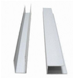 Aluminium U Wytłaczanie kanałów Profil aluminiowy 6063, 6061, 6005