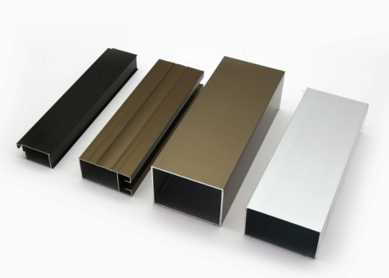 6063 Profile wytłaczane z anodyzowanego aluminium Wykończenie młyna do wind domowych