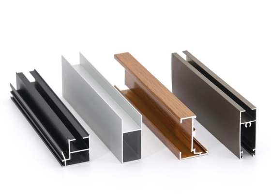 Elektroforeza Profile wytłaczane z aluminium 6063 / Profile konstrukcyjne T5