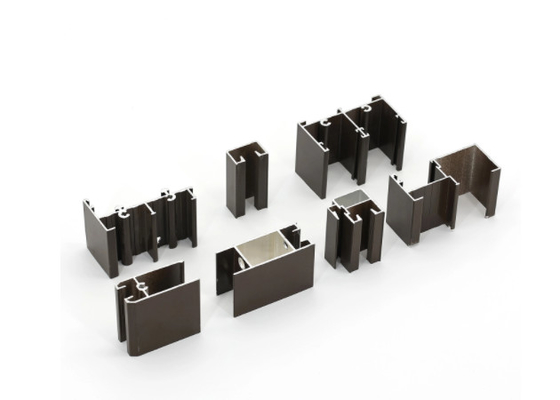 Anodowany profil aluminiowy Głębokie przetwarzanie T6 Dostosowana wystawa 6082