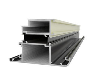 Profile z aluminium wytłaczanego z aluminium, profili wytłaczanych srebra aluminium