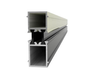 Profile malarskie proszkowe malowane aluminium dla okna z podwójnym oszkleniem