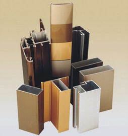 Alloy 6061  Aluminum Curtain Wall Profile Anodized For Construction / Building Material