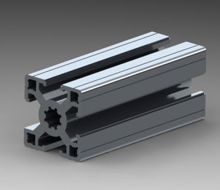 Profile aluminiowe wytłaczane OEM Wytłaczany kanał aluminiowy z wierceniem / cięciem