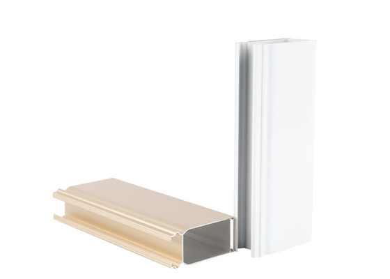 Elektroforez Aluminium Profile ekstruzyjne okienne 6063-T5 Z końcowym obróbką