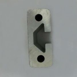 Srebrzysty anodowany system profili aluminiowych 6063-T5 z frezowaniem / wierceniem