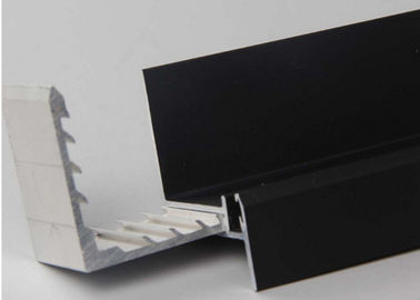 Czarna anodowana aluminiowa rama kolektora słonecznego, aluminiowa rama wytłaczająca OEM do ogniw słonecznych