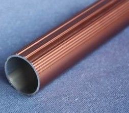 Okrągły T6061 Anodowany Aluminium Rura, Powleczony Powłoką Malowane Szczotkowany Aluminium Tubing