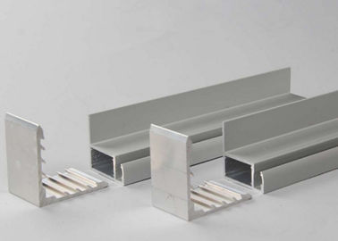 Srebrzysty anodyzowany panel słoneczny Rama aluminiowa 6063/6061 z wykrawaniem / wykrawaniem