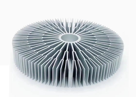 Elektroforetyczne / srebrne anodowane profile wytłaczania z zlewu cieplnego z aluminium o wysokiej mocy