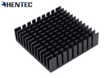 6063 Profile wytłaczane z czarnego anodyzowanego aluminium z obróbką CNC
