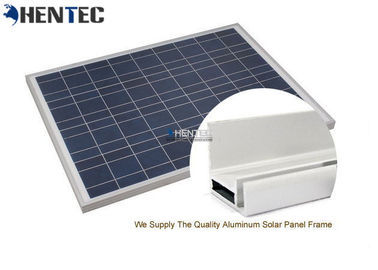 CA i CE Aluminiowy panel słoneczny Rama 6063-T5 z oksydowanym / anodowanym