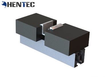 Anodyzowany system mocowania paneli PV MID Clamp do montażu na dachu