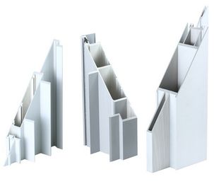 T5 / T6 aluminium profil ścienny kurtyny tlenowy kolorystyka budynków